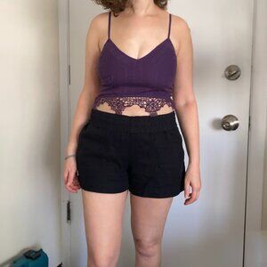 Free People Geo Bralette in Purple